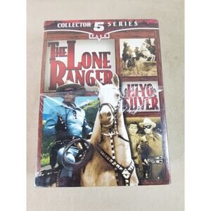 The Lone Ranger VHS NEW Sealed Collector 5 Series Pack Old West Year 2000